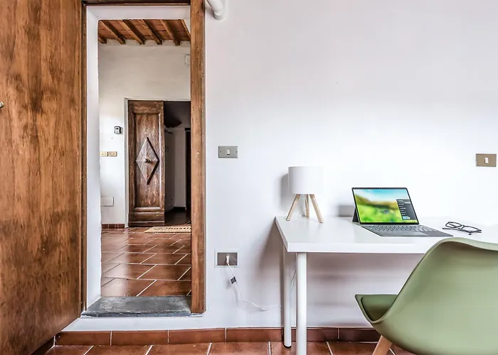 Apartment Hostly-maison L'arancio-large House Near The Tower *